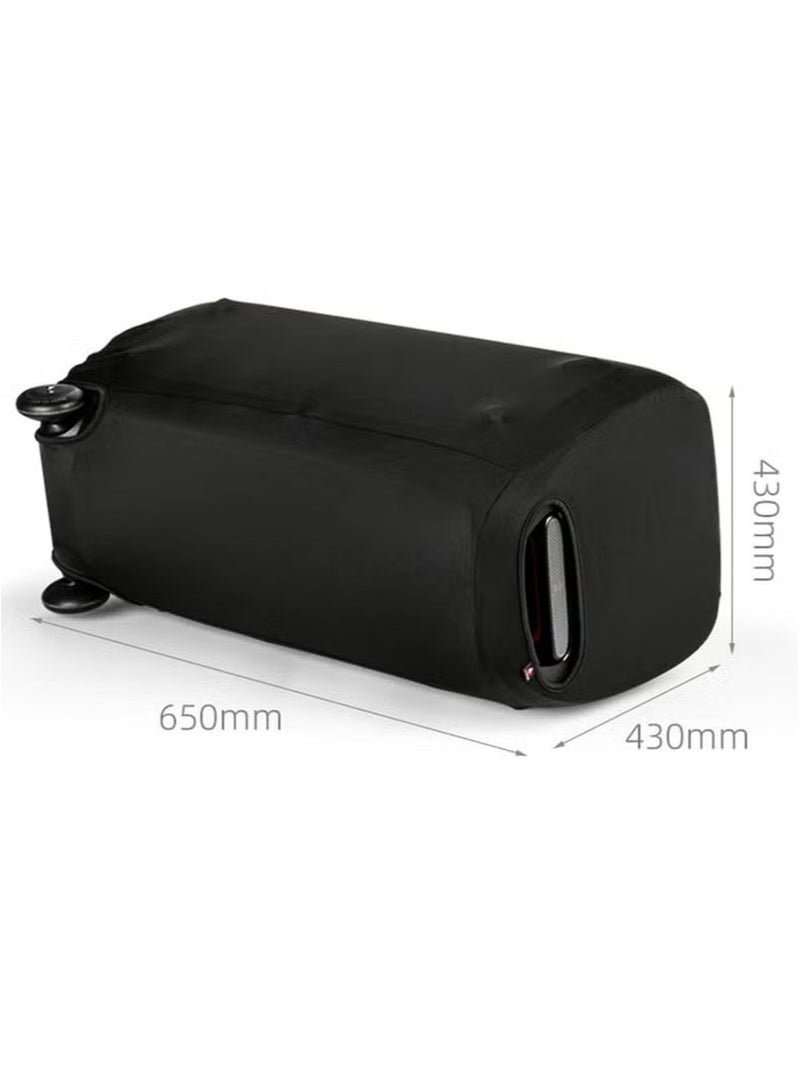 أبوستيم غطاء واقي من الغبار لمكبر الصوت JBL PartyBox Stage 320، غطاء واقي لمكبر الصوت المحمول للحفلات، قماش ليكرا مطاطي (أسود) - Image 5
